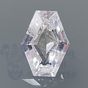 Sapphire 1.21ct Hexagon 8.4x6 White (NH) WSA032