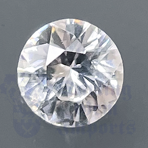 Sapphire 1.09ct Round 6.0 White WSA033