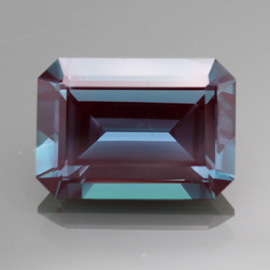 Lab Alexandrite 18.29ct Emerald Cut 18x13 BOS350