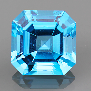 Topaz 14.94ct Asscher 14 Swiss BOS391