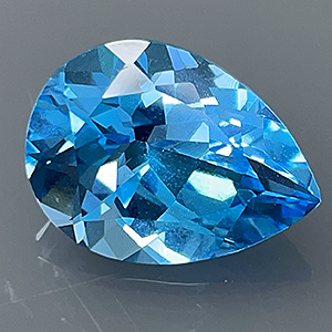 Topaz 16.96ct Pear 19x14 Swiss BOS392