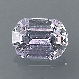 SAPPHIRE 1.09ct Fancy-Cushion 6.6x4.8 Grey (NH) BOS404