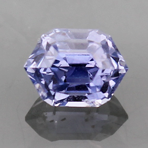 SAPPHIRE 1.12ct Fancy-Hexagon 6.5x4.8 Purple (NH) BOS405