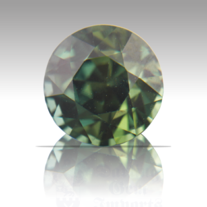 SAPPHIRE 2.02ct Round 6.5 Green GRS020