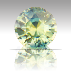 SAPPHIRE 1.12ct Round 6 Parti GRS026