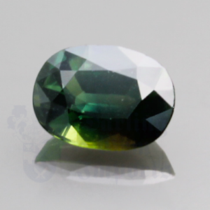 SAPPHIRE 1.84ct Oval 8.4x6.3 Green GRS040
