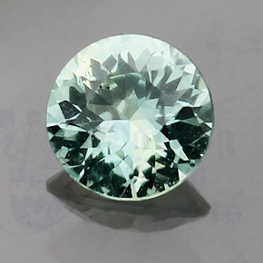 SAPPHIRE .73ct Round 5.5 Green GRS041