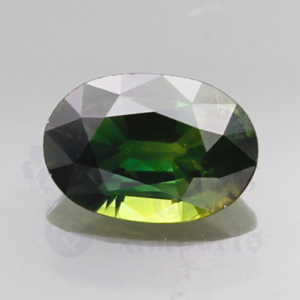 SAPPHIRE 1.50ct Oval 8.5x5.9 Green GRS044