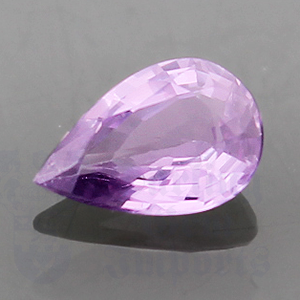 SAPPHIRE .88ct Pear 7.5x5.2 Purple PPS029
