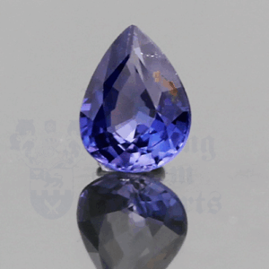 SAPPHIRE .64ct Pear 6.2x4.7 Purple PPS037