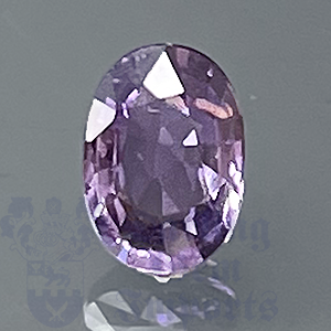 SAPPHIRE .88ct Oval 6.8x4.8 Purple PPS046