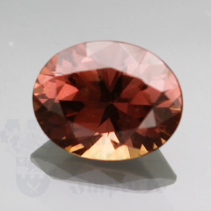 Sapphire 2.89ct Oval 9.5x7.5 Orange (Color Shift) ORS017