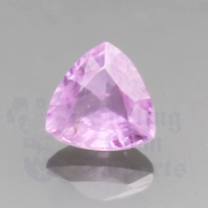 Sapphire 1.16ct Trillion 6.5 Pink PKS100