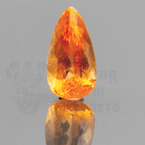 Garnet 3.60ct Pear 13x7 Spessartite GA051