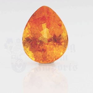 Garnet 2.41ct Pear 8.9x7.2 Spessartite GA057