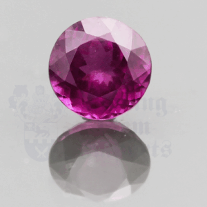Garnet 3.05ct Round 8.2 Grape GA062
